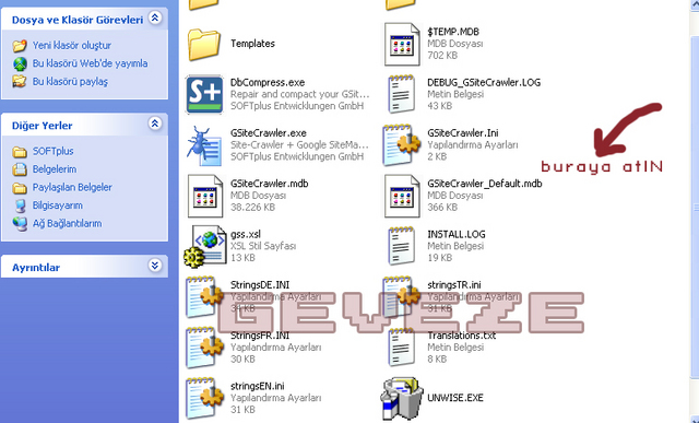 GsiteCrawler (sitemap oluşturucunun) Türkçe dil dosyası
