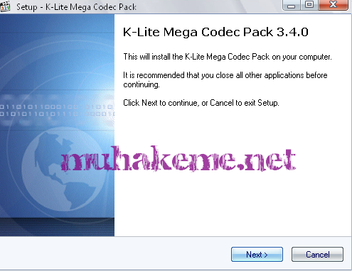 K-Lite Mega Codec Pack *Filmleri Sorunsuz izleyin*