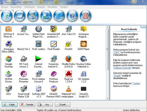 Your Uninstaller Vista PRO 2006 5.0.0.343 + Tr Yama 1.5c