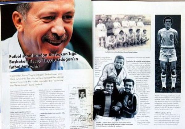 İşte Başbakan Erdoğan'ın Futbolculuk Yılları