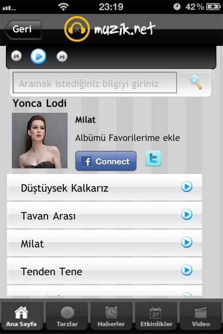 Artık iPhone'da MP3'ler bedava