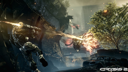 Crysis 2'den müthiş görseller