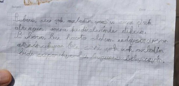 İsmail Güneş'in oğlundan ağlatan mektup! 