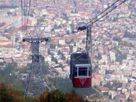 Ankara'ya Eyüp Sultan modeli teleferik 