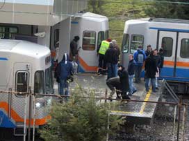 Bayrampaşa metrosu raydan çıktı-Galeri 