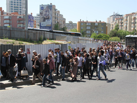 Boğaz trafiğe kapatıldı vatandaş isyan etti 