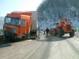 Bolu Dağı'nda trafik kazası: 1 yaralı 