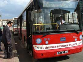 Diyarbakır'da toplu ulaşım bayramda ücretsiz 