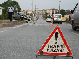 Elazığ'da trafik kazası: 2 ölü 