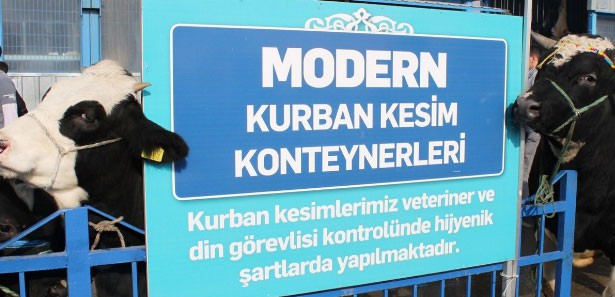 En hijyenik ve kapsamlı kurban kesim alanı 