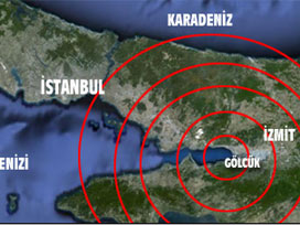 Gölcük'te 4,3 büyüklüğünde deprem 