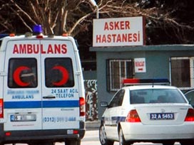 Hasta taşıyan ambulans hacizli çıkınca 