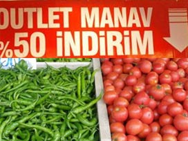 İkinci el domates yüzde 50 indirimli 