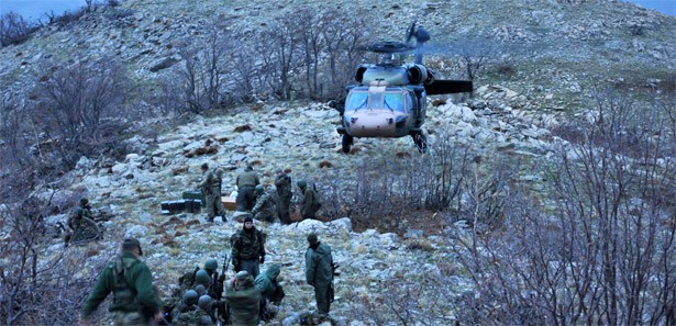 Jandarma karakoluna roketli saldırı 