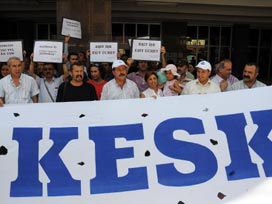 KESK'ten 'torba tasarıya' protesto 