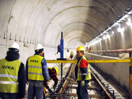 Kartal Kadıköy metrosunda tünel ve raylar bitti 