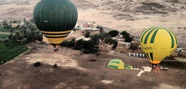 Mısır'da balon faciası: 19 ölü 