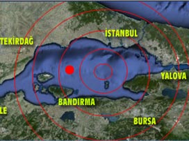 Marmara'daki deprem İstanbul'u salladı 