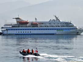 Mavi Marmara, İstanbul için izin bekliyor 