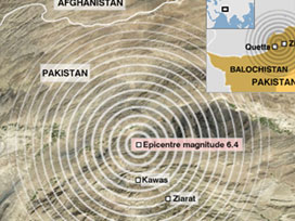 Pakistan´da 5.3 şiddetinde deprem oldu 