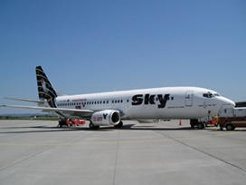 Sky Airlines iç hat uçuşlarına başladı 