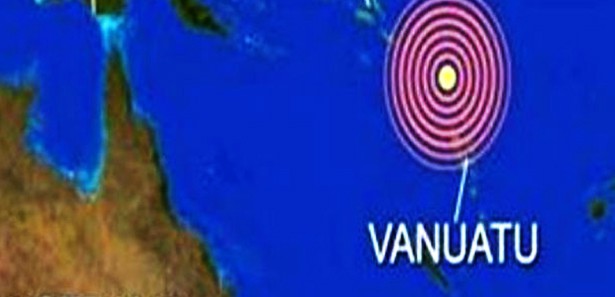 Vanuatu'da 6,1 büyüklüğünde deprem 