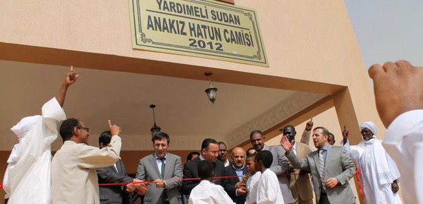 Yardımeli Sudan Anakız Hatun Camii açıldı 