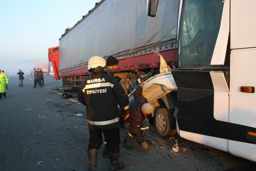 Bursa'da katliam gibi kaza: 4 ölü