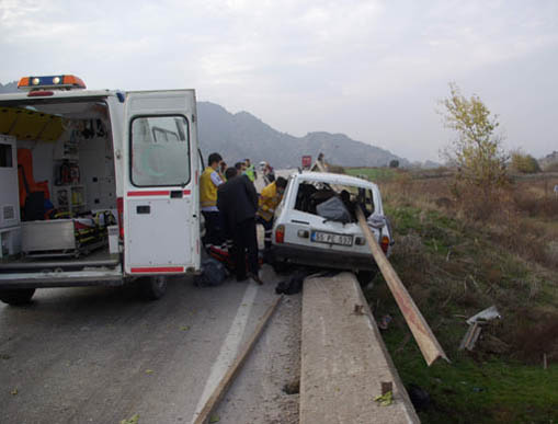 Çorum'da feci trafik kazası: 2 ölü 2 yaralı