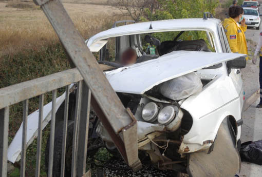 Çorum'da feci trafik kazası: 2 ölü 2 yaralı