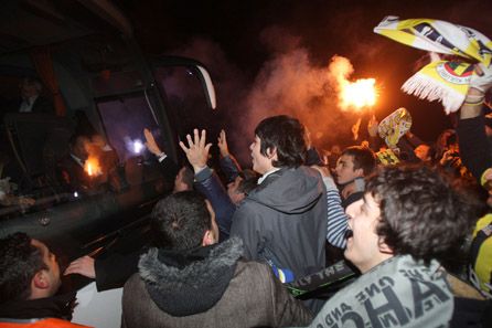 Fenerbahçe böyle karşılandı /