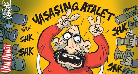 Karikatürlerle tahliye skandalları