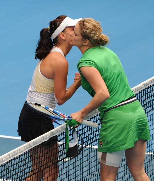 Kim Clijsters yarı finalde /