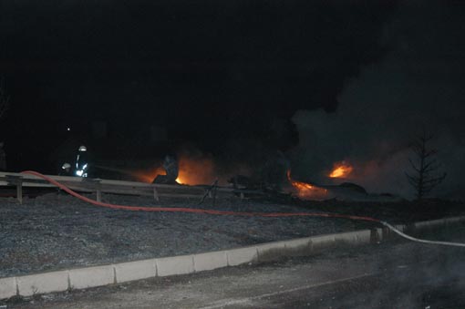 Kütahya'da LPG tankı patladı: 12 yaralı