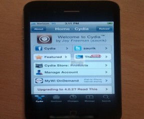 İphone 4 Verizon iOS 4.2.6 Jailbreak - İndirin!