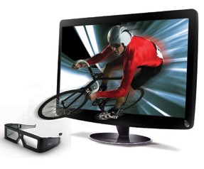 Acer 3D monitör ve gözlükler!