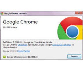 Google Chrome bu işe karşı!