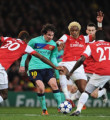 Arsenal-Barca futbol resitali