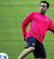 Barcelona'da Xavi tarihe geçti