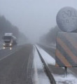 Bolu Dağı'nda kar ve sis etkili oluyor