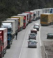 Bulgaristan sınırında 12 km TIR kuyruğu