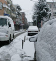 Eskişehir'e mevsimin ilk karı yağdı