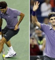 Federer yine bacak arasından vurdu