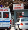 Hasta taşıyan ambulans hacizli çıkınca