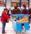 Mersin'de simitçi- piygangocu polis