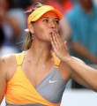 Sharapova çeyrek finali göremedi /