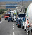 TEM Otoyolu'nda trafik yoğunluğu