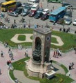 Taksim Meydanı karardı