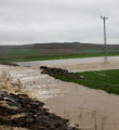 Tekirdağ-Hayrabolu çevre yolunu su bastı