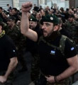 Yunanistan'da asker de sokağa indi